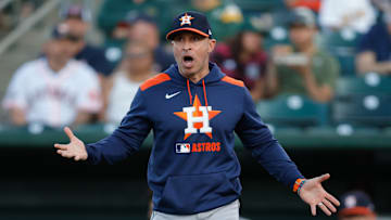 Houston Astros manager Joe Espada