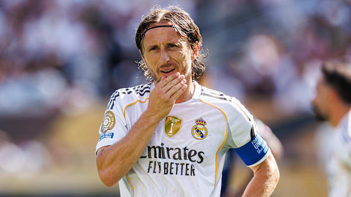 Après 13 ans de bons et loyaux services, Luka Modric a dit au revoir au Real Madrid. Après 13 ans de bons et loyaux services, Luka Modric a dit au revoir au Real Madrid.