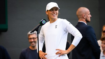 Iga Swiatek at Wimbledon 2025