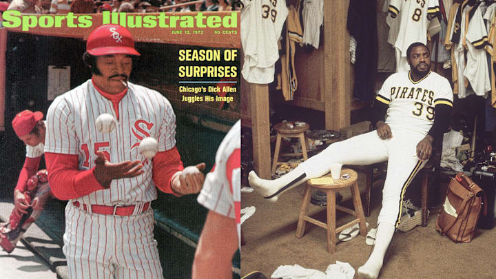Allen (left) and Parker were voted into the Baseball Hall of Fame by the Classic Era Committee on Sunday. Allen (left) and Parker were voted into the Baseball Hall of Fame by the Classic Era Committee on Sunday.