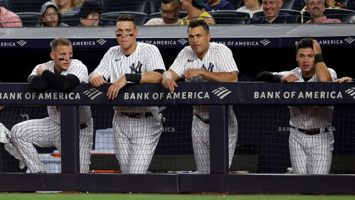 Aaron Judge y Giancarlo Stanton son dos de los cinco jugadores mejor pagados de los Yankees en 2024