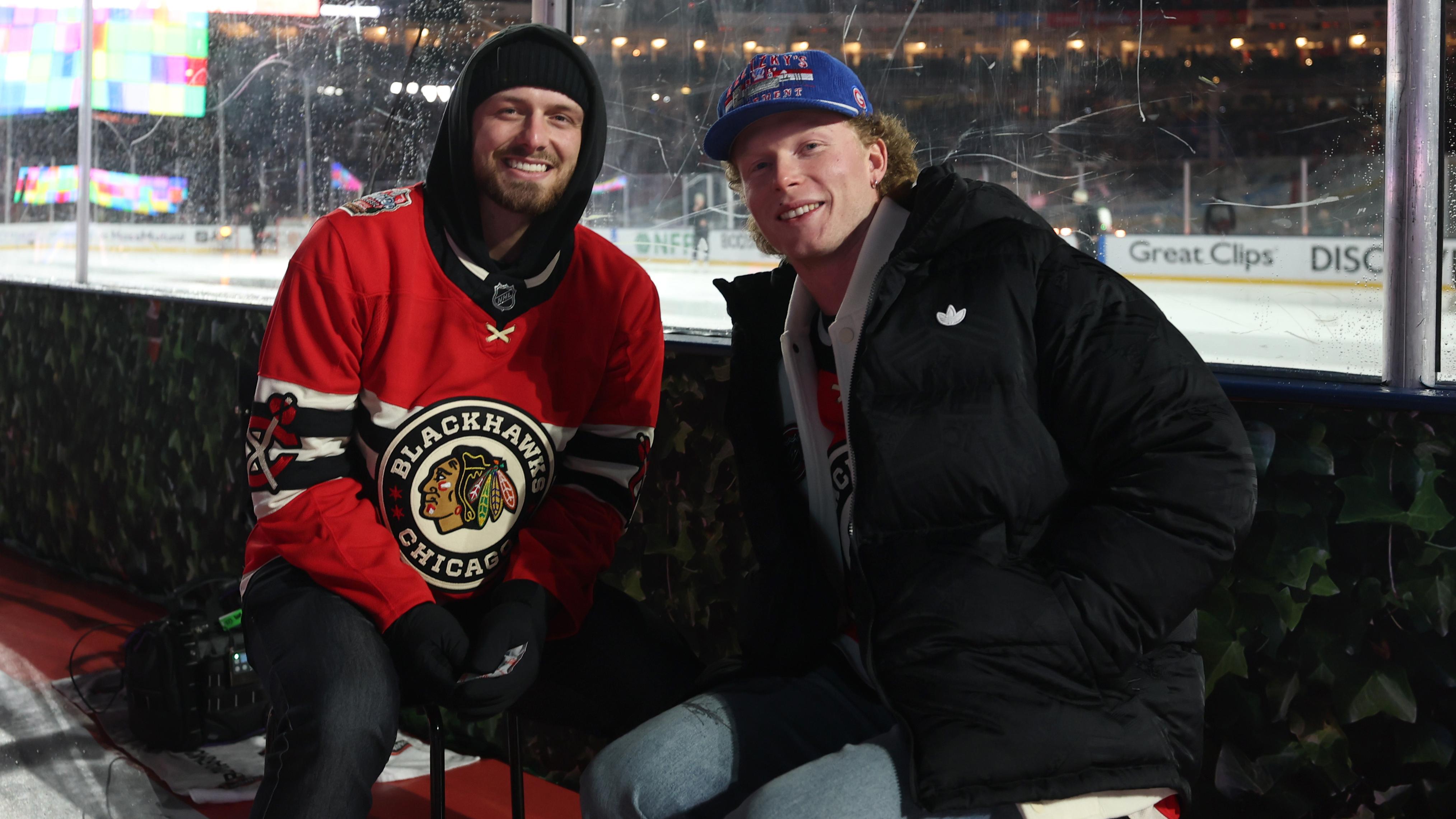 Cubs stars Pete Crow-Armstrong and Michael Busch steal the show at the Winter Classic