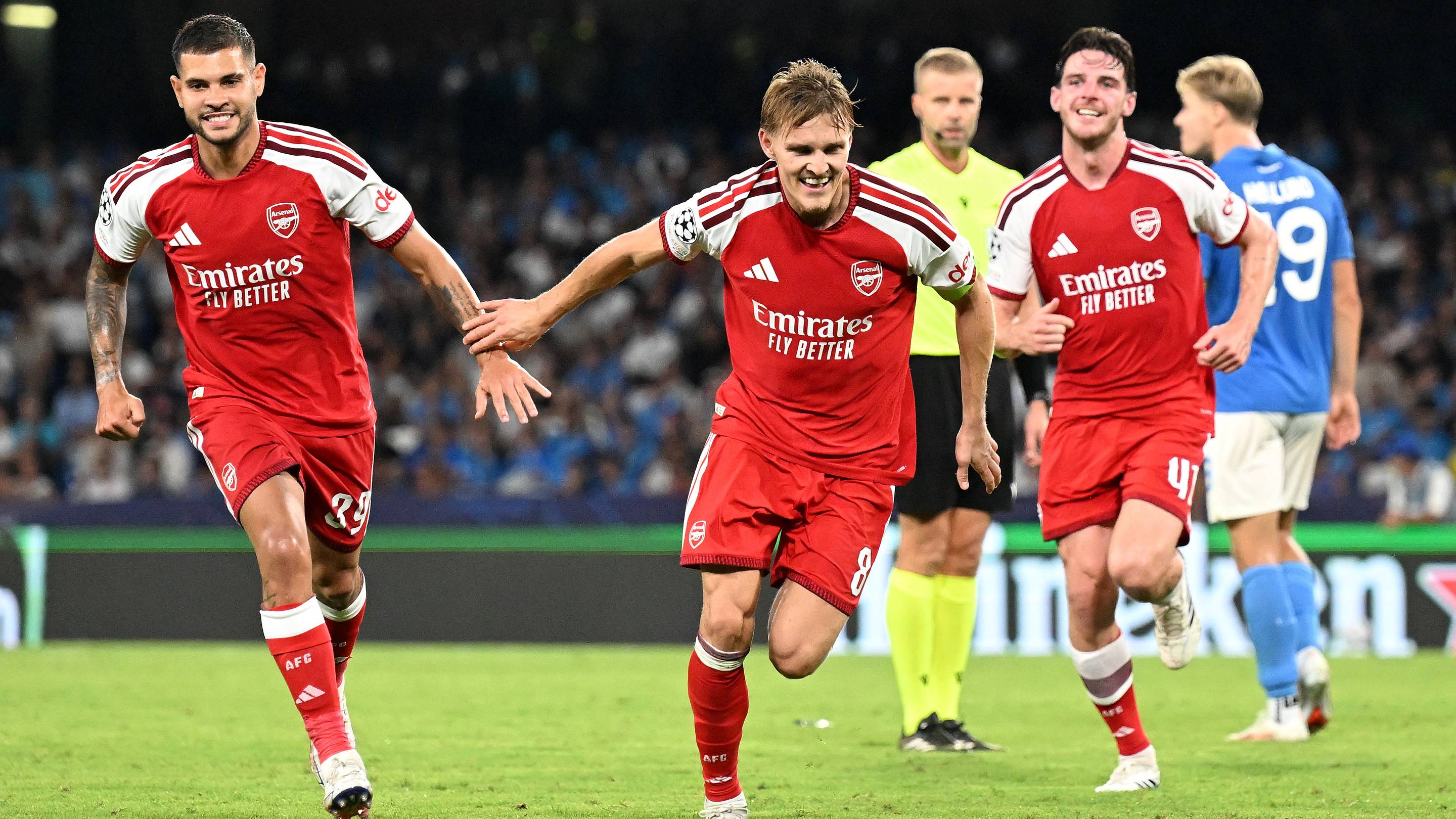 Three positives and two negatives from Arsenal's Champions League win at Napoli