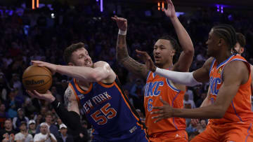 Oklahoma City Thunder v New York Knicks