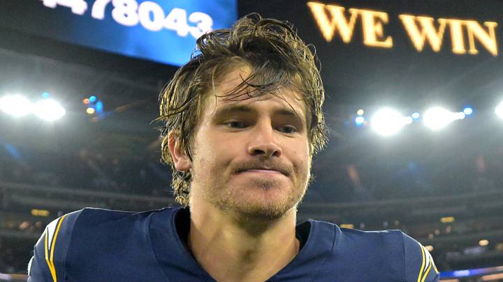 Los Angeles Chargers quarterback Justin Herbert.