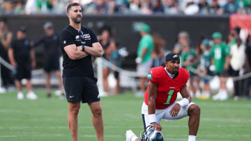 Nick Sirianni (left), Jalen Hurts (right), Philadelphia Eagles