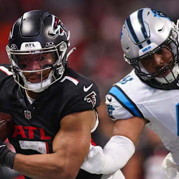 Atlanta Falcons running back Bijan Robinson