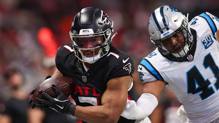 Atlanta Falcons running back Bijan Robinson Atlanta Falcons running back Bijan Robinson