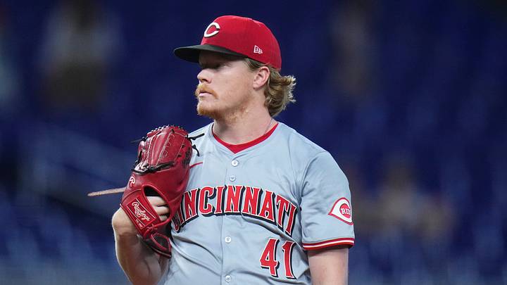 Cincinnati Reds pitcher Andrew Abbott