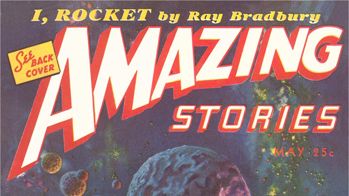 Amazing Stories Magazine Cover Amazing Stories Magazine Cover