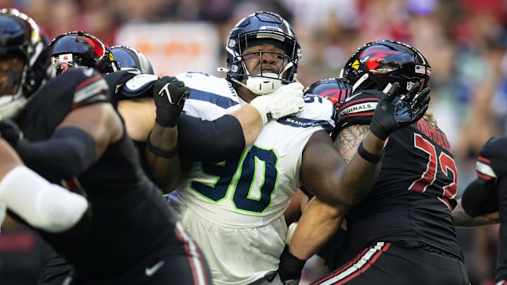 Jarran Reed had 45 tackles and 4.5 sacks for the Seattle Seahawks during the 2024 season.