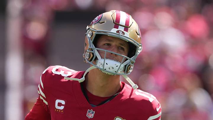 San Francisco 49ers quarterback Brock Purdy