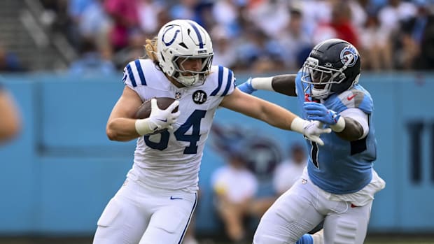 Indianapolis Colts tight end Tyler Warren