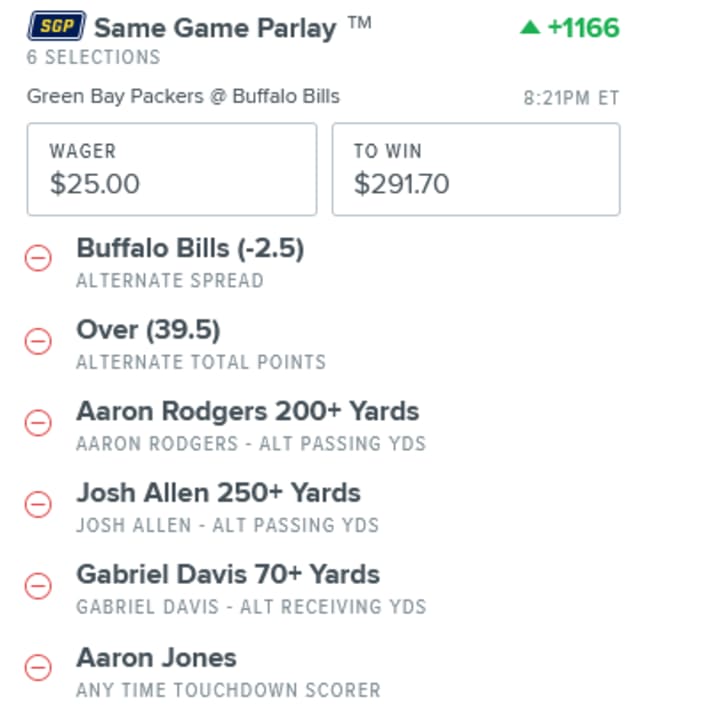Bills vs Packers Parlay Picks for Sunday Night Football (+270 Odds for  Dominant Defensive Effort)