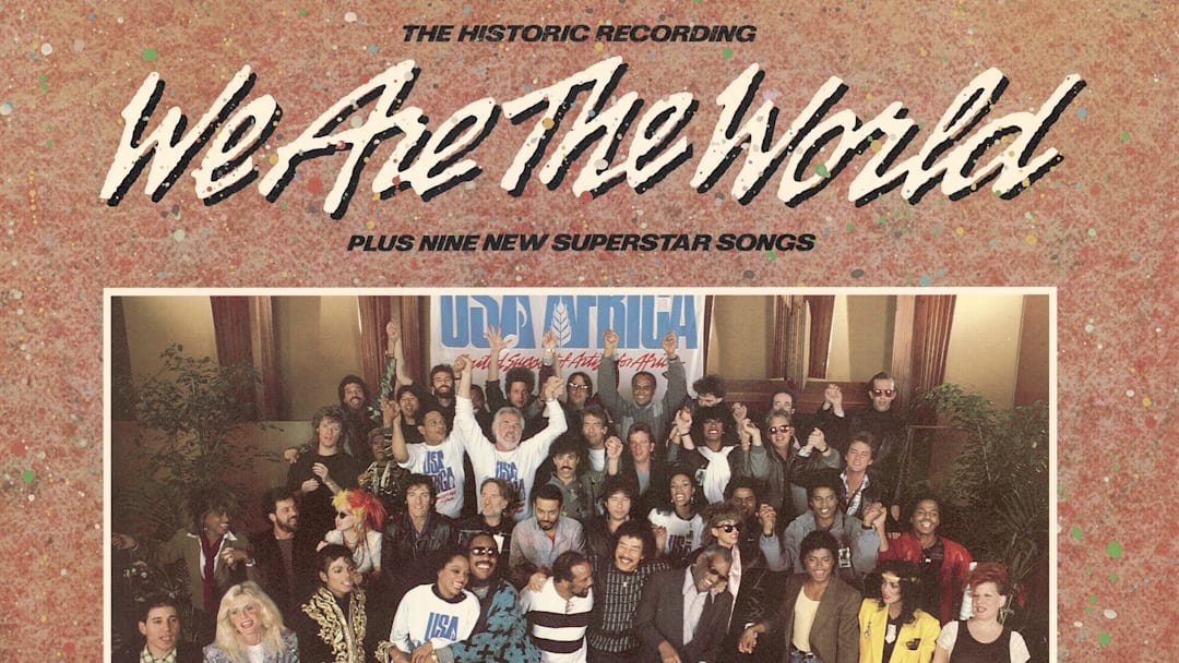 Cover Of The 'We Are The World' Album