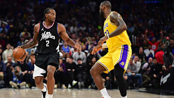 Kawhi Leonard, LeBron James, Los Angeles Lakers