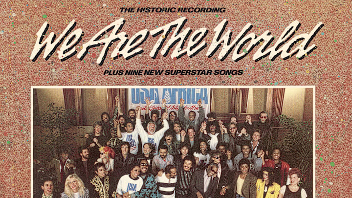 Cover Of The 'We Are The World' Album