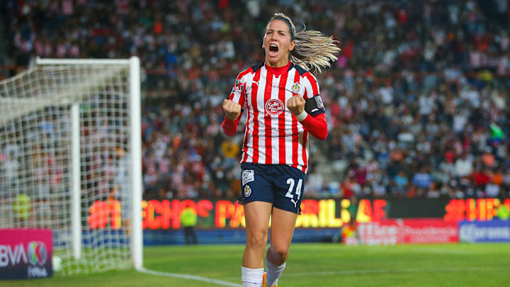 Alicia Cervantes es la máxima goleadora de la Liga MX femenil y de Chivas femenil.