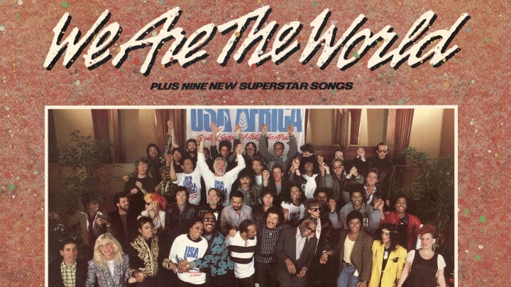 Cover Of The 'We Are The World' Album