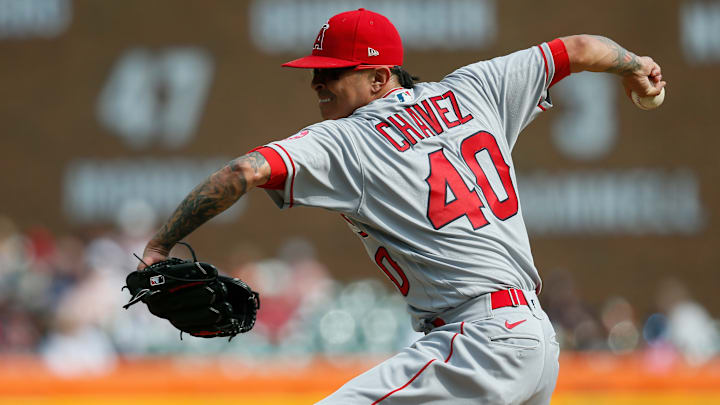 Los Angeles Angels v Detroit Tigers