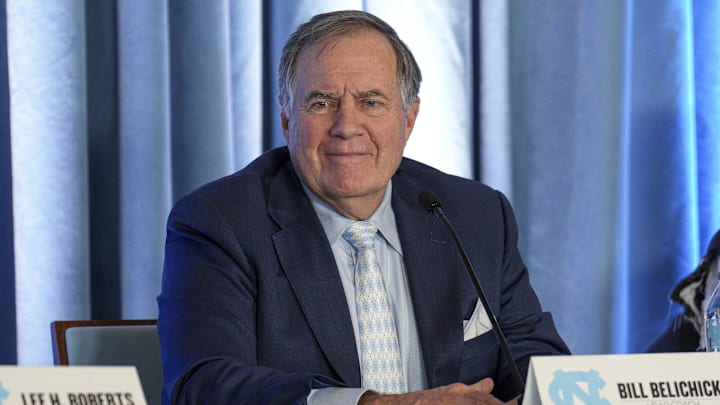 North Carolina head coach Bill Belichick will continue his weekly appearances on Monday Night Football's 'ManningCast'.