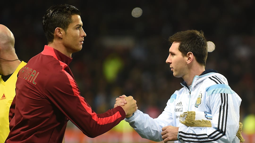 Cristiano Ronaldo (left) and Lionel Messi have dominated the modern game for two decades.