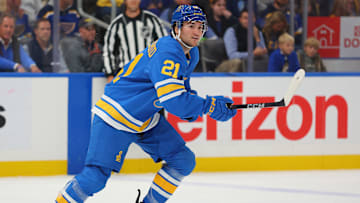 St. Louis Blues rookie F Jimmy Snuggerud