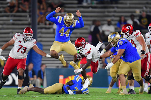 Utah Utes running back Wayshawn Parker  