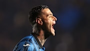 Gianluca Scamacca après avoir marqué