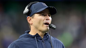 Mike Macdonald of the Seattle Seahawks