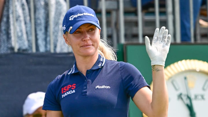 Charley Hull is feeling better after withdrawing from the Evian Championship. 