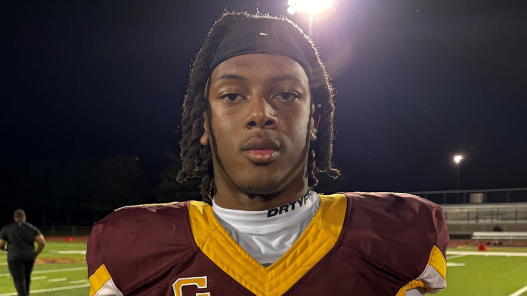 Glassboro junior Xavier Sabb was named Most Valuable Player in a 36-20 win over Haddonfield at the Battle at the Beach. August 30, 2025