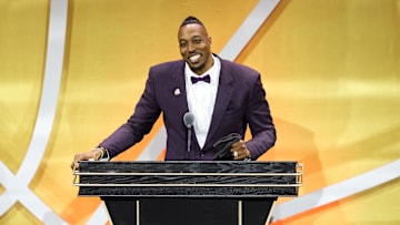Dwight Howard was often criticized for smiling as he dominated opponents. He brought that joy to Springfield and the Hall of Fame.