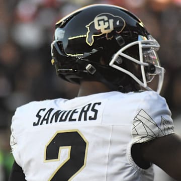 Colorado QB Shedeur Sanders.