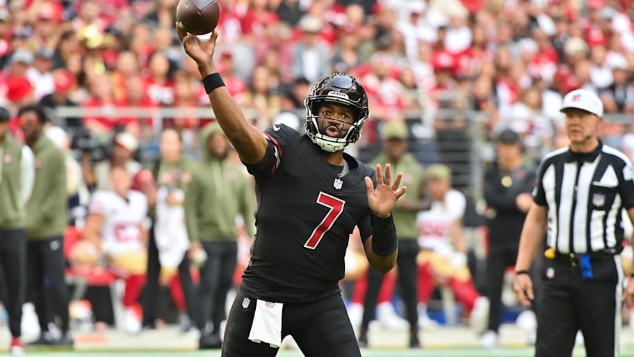Arizona Cardinals quarterback Jacoby Brissett