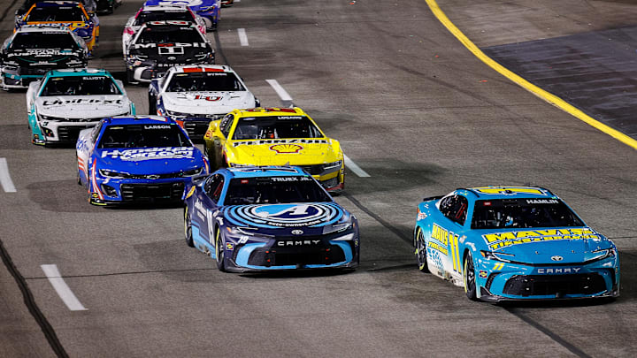 Denny Hamlin, Martin Truex Jr., Richmond Raceway, NASCAR