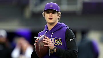 Minnesota Vikings quarterback J.J. McCarthy