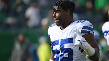 Dallas Cowboys defensive end Carl Lawson (55) against the Philadelphia Eagles at Lincoln Financial Field.