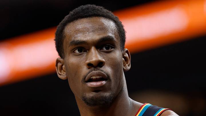 Detroit Pistons center Jalen Duren (0) reacts after he is fouled in the second half against the San Antonio Spurs at Little Caesars Arena on February 23, 2026.