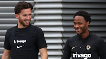 Ben Chilwell (left) and Raheem Sterling (right) were cast aside once Enzo Maresca became Chelsea’s manager.