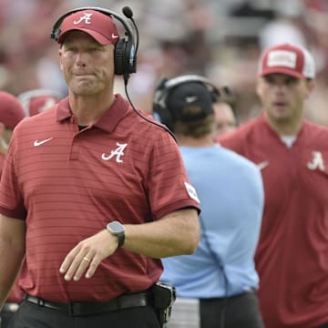 Alabama head coach Kalen DeBoer is feeling the heat after a Week 1 loss to Florida State.