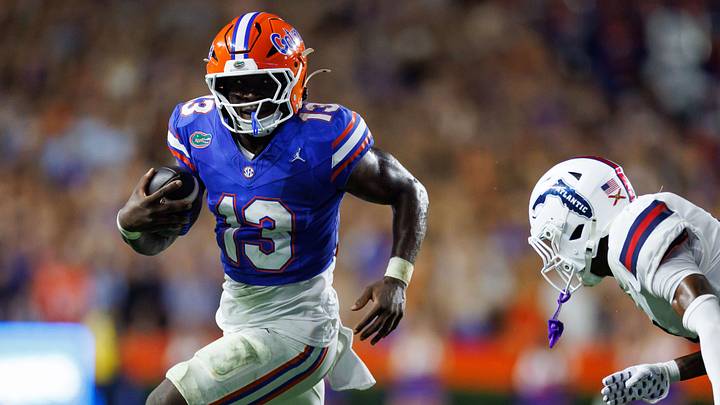 Florida Gators running back Jadan Baugh
