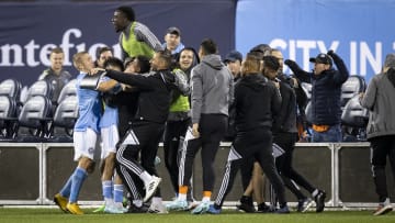 New York City FC is through to the conference final. 