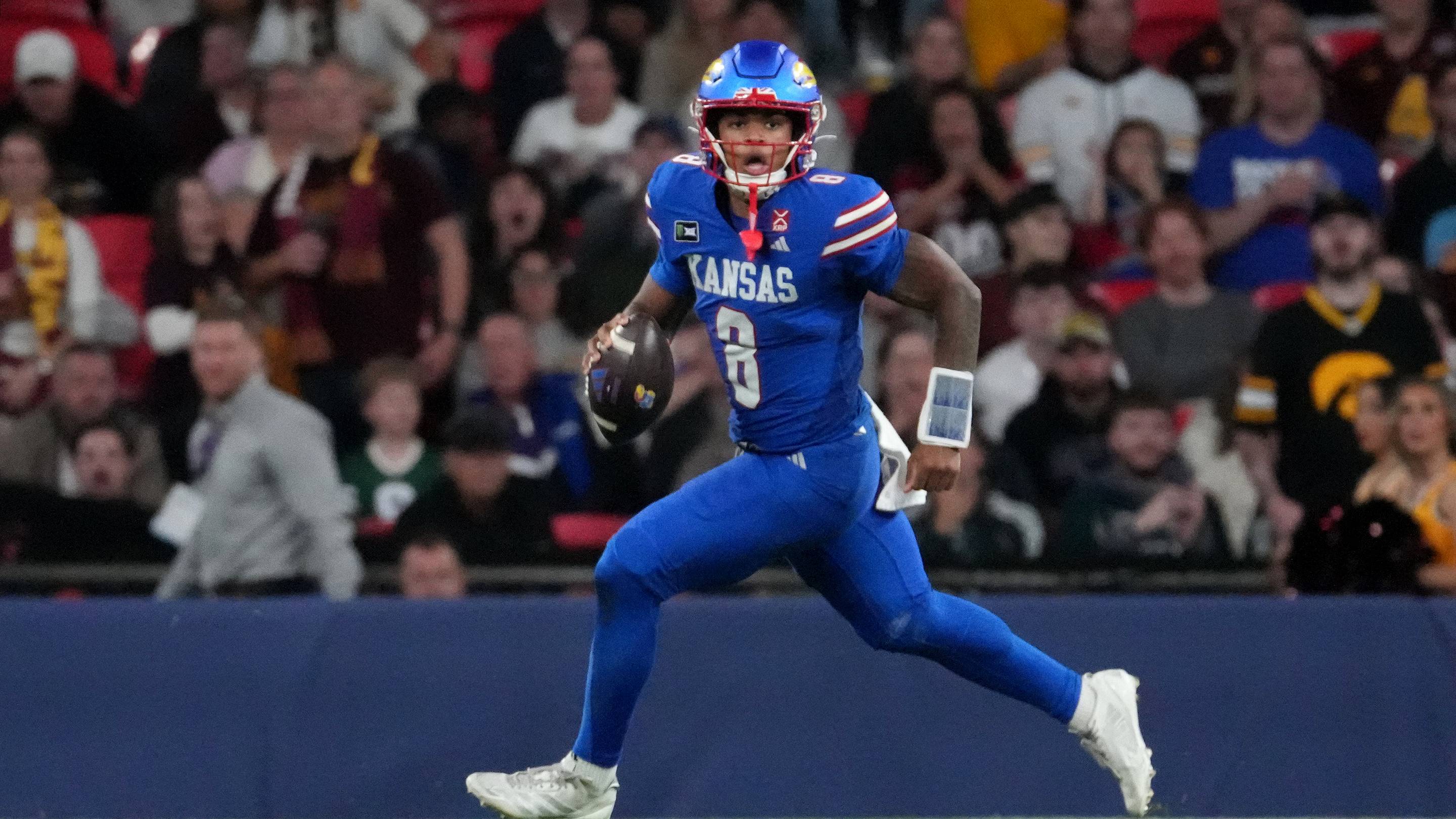 Kansas Football QB Isaiah Marshall Leads College Football in Surprising Stat