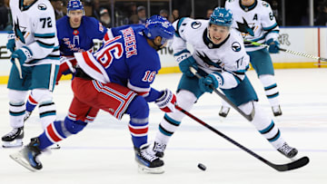 San Jose Sharks v New York Rangers