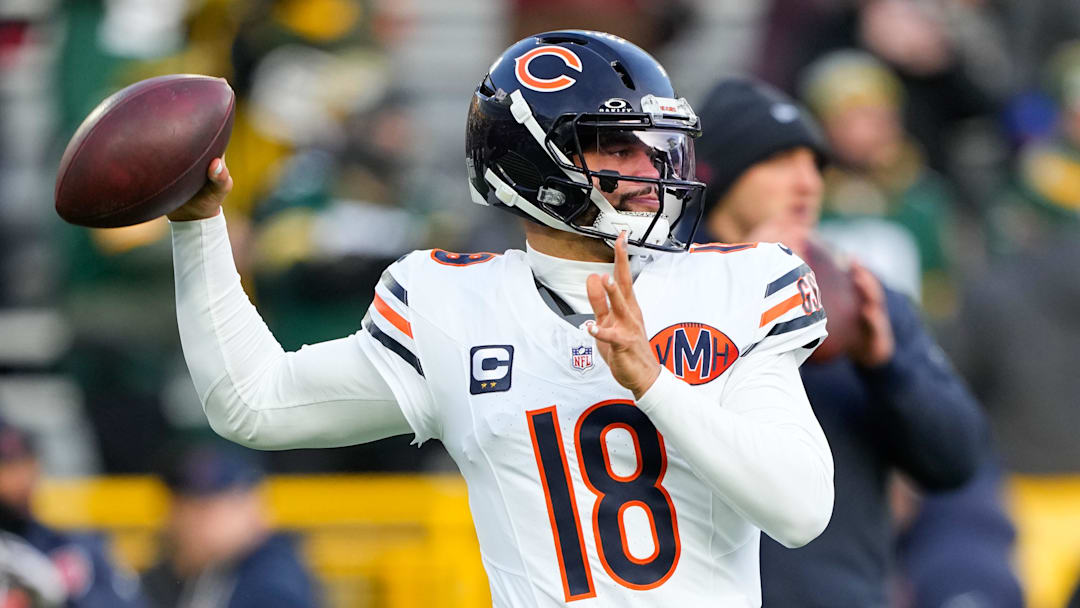 Chicago Bears quarterback Caleb Williams