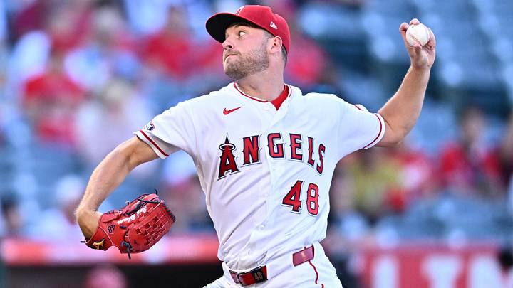 Los Angeles Angels pitcher Reid Detmers