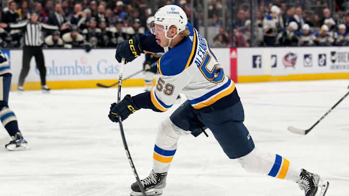 St Louis Blues v Columbus Blue Jackets