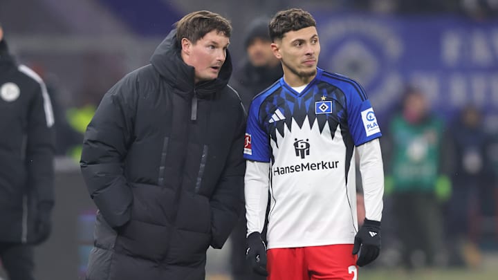 William Mikelbrencis im Austausch mit Merlin Polzin