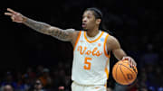 Tennessee Volunteers guard Zakai Zeigler has directed his team to getting one step away from the school's first-ever Final Four bid. 